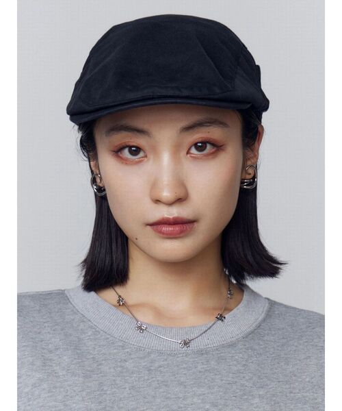 EMODA(エモダ)の「スタッズベルトハンチングキャップ(ハンチング/ベレー帽・レディース・ブラック/ブラウン・FREE)」の8枚目の写真