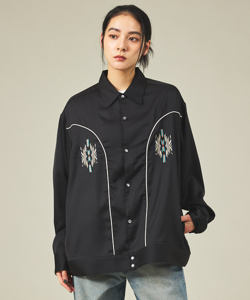PENDLETON（ペンドルトン）の「【PENDLETON/ペンドルトン】Western jacket/ウエスタン/ユニセックス（ブルゾン・メンズ・アイボリー/ブラック・M/L）」の5枚目の写真