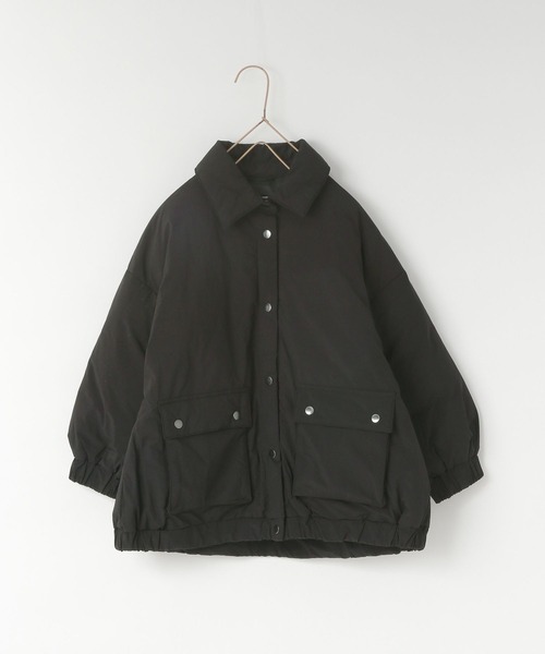 LOWRYS FARM（ローリーズファーム）の「エアサーマルコーチジャケット　 494865（ブルゾン・キッズ・ブラウン/アイボリー/ブラック・110cm/120cm/130cm/140cm/150cm）」の4枚目の写真