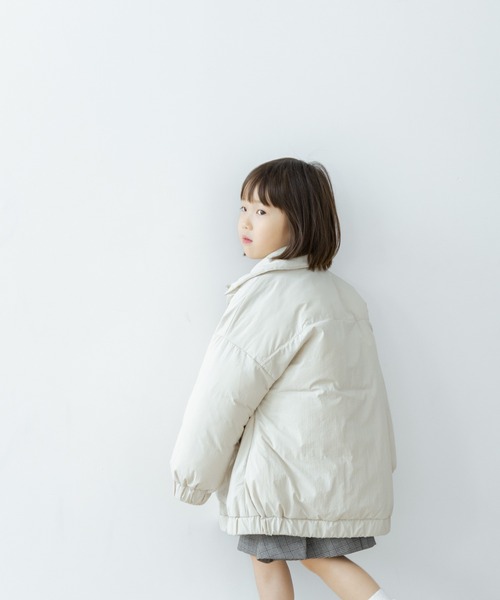 LOWRYS FARM（ローリーズファーム）の「エアサーマルコーチジャケット　 494865（ブルゾン・キッズ・ブラウン/アイボリー/ブラック・110cm/120cm/130cm/140cm/150cm）」の20枚目の写真