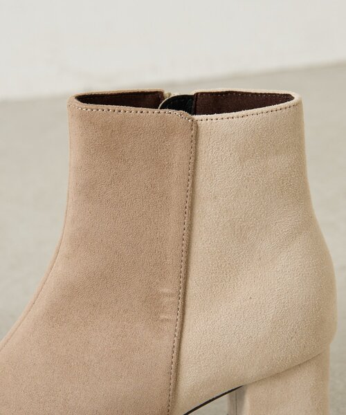 Jena espace merveilleux(ジェナ エスパスメルヴェイユ)の「バイカラーショートブーツ(ブーツ・レディース・ブラック/ブラウン・MEDIUM/LARGE)」の3枚目の写真
