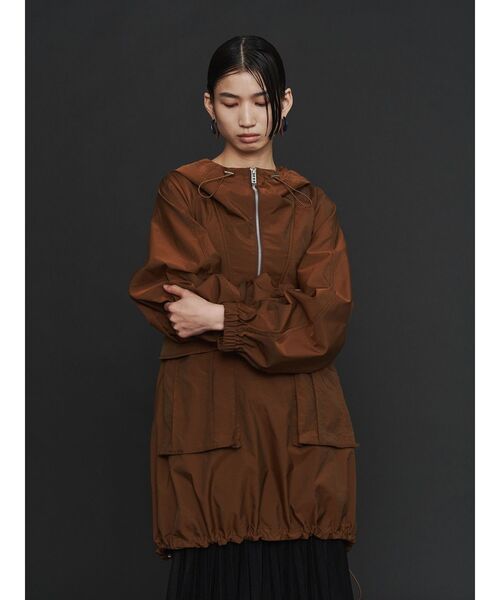 UN3D.（アンスリード）の「ARMOR ANORAK / アーマーアノラック（その他アウター・レディース・キャメル/ブラック/カーキ・FREE）」の7枚目の写真