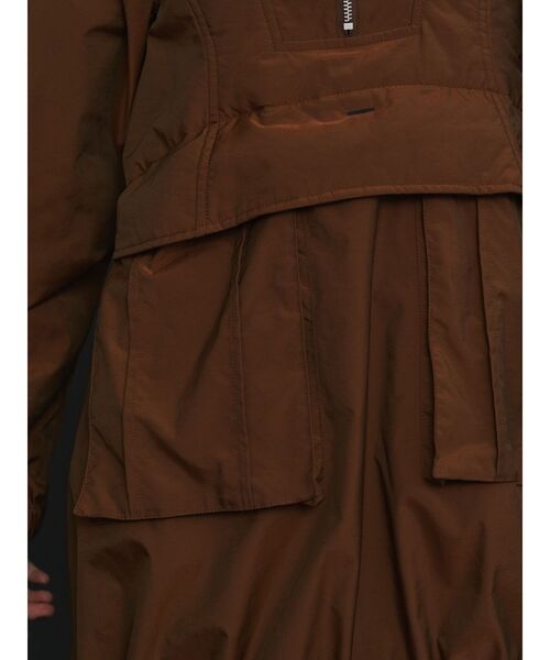 UN3D.（アンスリード）の「ARMOR ANORAK / アーマーアノラック（その他アウター・レディース・キャメル/ブラック/カーキ・FREE）」の9枚目の写真