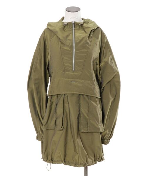 UN3D.（アンスリード）の「ARMOR ANORAK / アーマーアノラック（その他アウター・レディース・キャメル/ブラック/カーキ・FREE）」の20枚目の写真