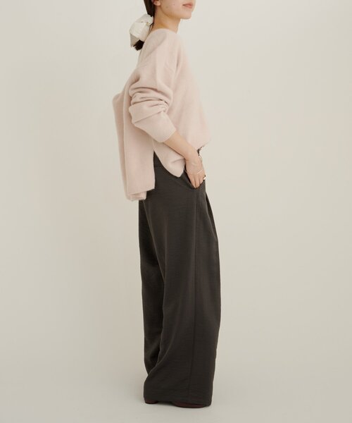 Omekashi(オメカシ)の「サテンパンツ(その他パンツ・レディース・チャコールグレー/ブラウン/ベージュ・TM/36/38)」の15枚目の写真