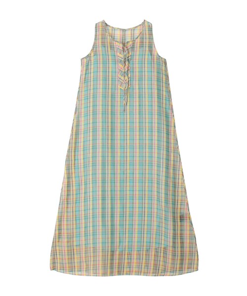 [新品未使用]CABAN コンパクトストレッチ ギャザーワンピース caban（キャバン）の「コンパクトストレッチ ギャザーワンピース