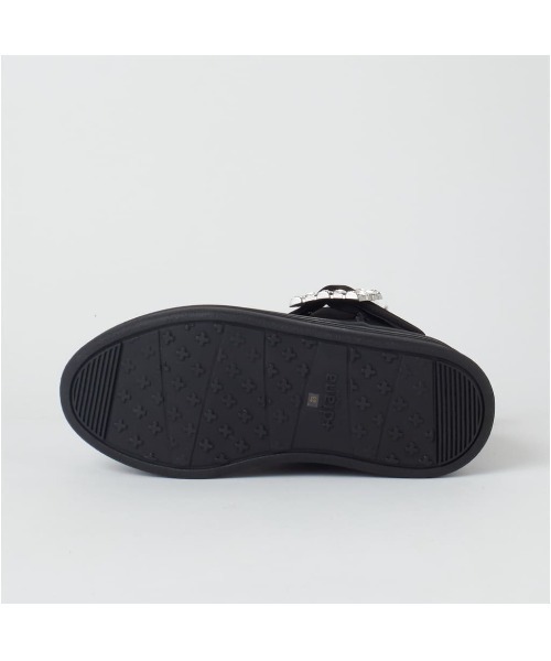 プラスダイアナ23.5 【軽量】厚底エコファーブーツ ブラック　新品 セール】【軽量】厚底エコファーブーツ（ブーツ）｜+diana（プラス