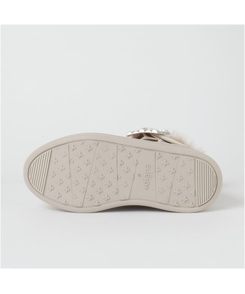 セール】【軽量】厚底エコファーブーツ（ブーツ）｜+diana（プラス