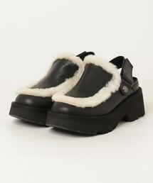 UGG(アグ)のUGG/アグ/Esmee Leather Clog/エスミー レザー クロッグ/black(その他シューズ)