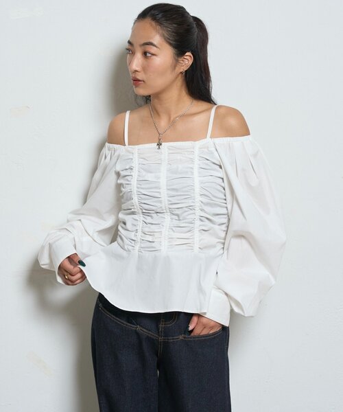 WHO'S WHO gallery（フーズフーギャラリー）の「2WAYオフショルダー