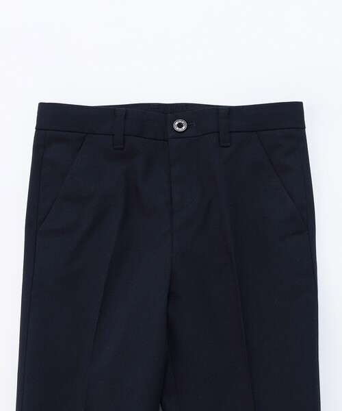 COMME CA ISM（コムサイズム）の「【セットアップ対応】TRトロピカル ロングパンツ(140-160cm)（スーツパンツ・キッズ・ネイビー・150cm/160cm/140cm）」の3枚目の写真