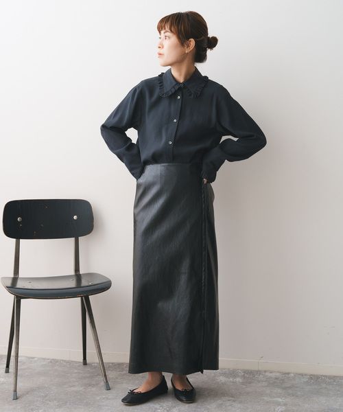 追加2》フリルカラーブラウス（シャツ/ブラウス）｜Spick & Span