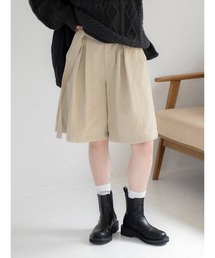 Ungrid(アングリッド)のワイドシルエットチノハーフパンツ(チノパンツ)