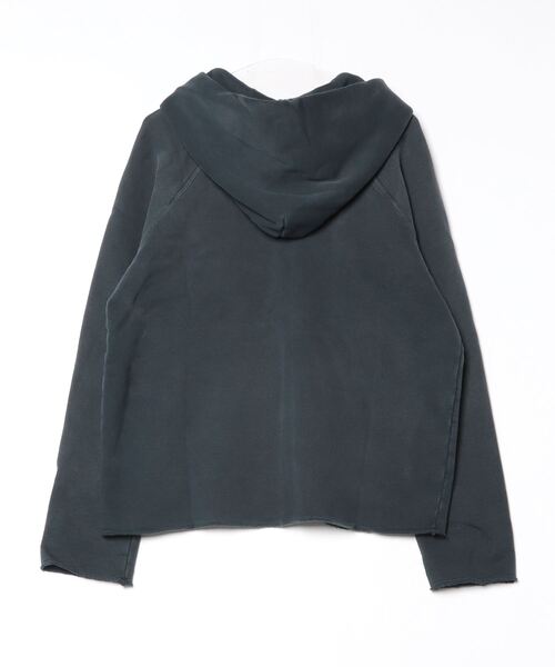LES TIEN(レスティエン)の「LES TIEN RAW RAGLAN HOODIE SWEATER (CF-1135-PS)(パーカー・メンズ・ブラック系その他・MEDIUM/LARGE/X-LARGE)」の2枚目の写真