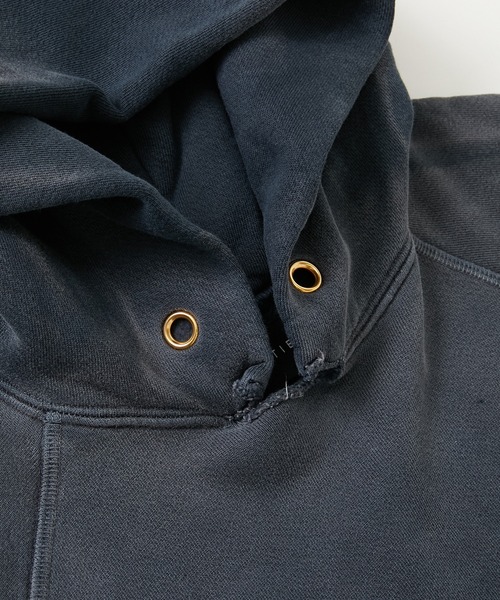 LES TIEN(レスティエン)の「LES TIEN RAW RAGLAN HOODIE SWEATER (CF-1135-PS)(パーカー・メンズ・ブラック系その他・MEDIUM/LARGE/X-LARGE)」の3枚目の写真