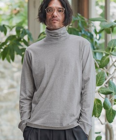 RAINMAKER/レインメーカー】WASHABLE-WOOL HIGH NECK SHIRT（ニット