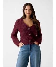 Guess | Long Sleeves V-neck Tomiko Bow Button Cardi カーディガン(カーディガン/ボレロ)