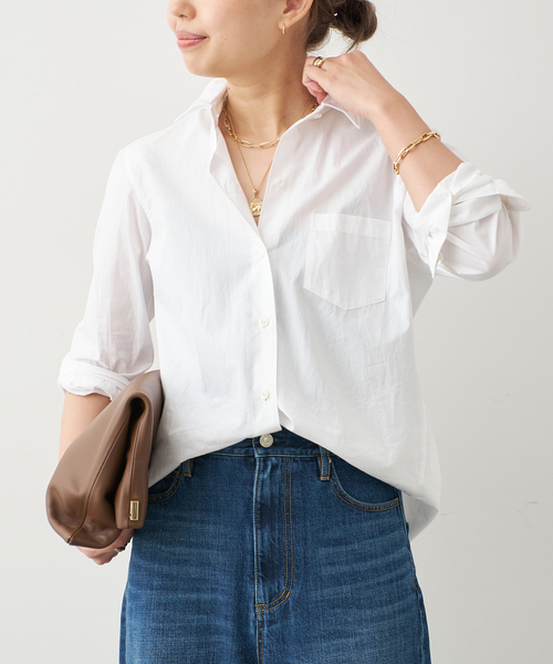 Deuxieme Classe ワイヤーウォッシュシャツ ワイヤーウォッシュシャツ（シャツ/ブラウス）｜Deuxieme Classe