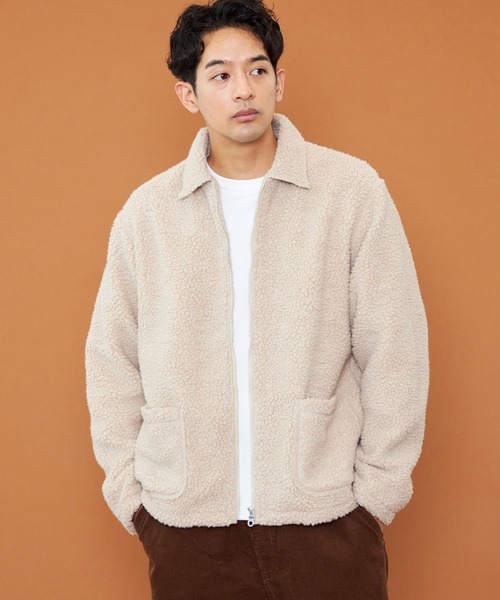 セール】Lee/リー ボアジップアップジャケット【ユニセックス