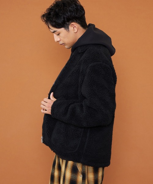 セール】Lee/リー ボアジップアップジャケット【ユニセックス