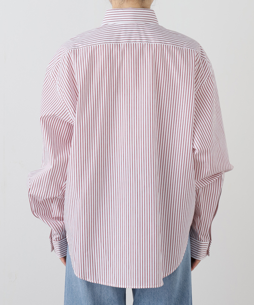 セール】VAQUERA / バケラ WOMEN TROMPE L'OEIL BUTTON DOWN（シャツ