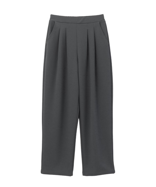itto...(イット)の「ストレッチジョーゼットタックパンツ(スラックス・レディース・チャコール/モカ/ブラック・M/L)」の13枚目の写真