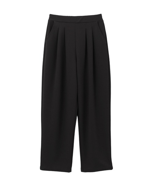 itto...(イット)の「ストレッチジョーゼットタックパンツ(スラックス・レディース・チャコール/モカ/ブラック・M/L)」の19枚目の写真