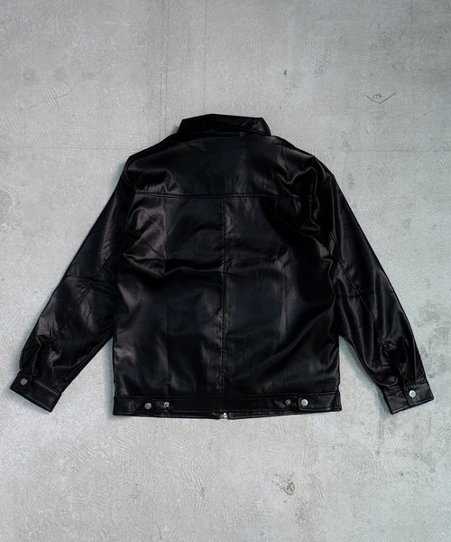 セール】9D8 PUレザージャケット（ブルゾン）｜CALIFORNIA OUTFITTERS