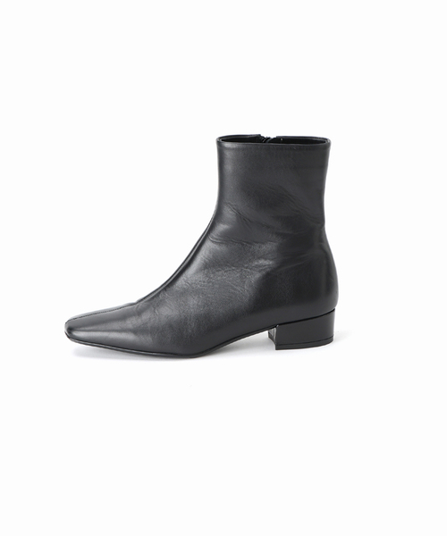 plage（プラージュ）の「FABIO RUSCONI / ファビオルスコーニ SHORT ブーツ（ブーツ・レディース・ベージュ/ブラック・37/36/35/38/39）」の4枚目の写真