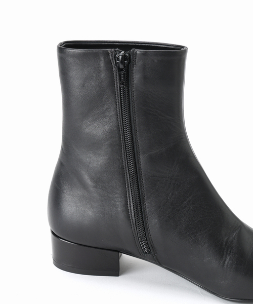 plage（プラージュ）の「FABIO RUSCONI / ファビオルスコーニ SHORT ブーツ（ブーツ・レディース・ベージュ/ブラック・37/36/35/38/39）」の10枚目の写真