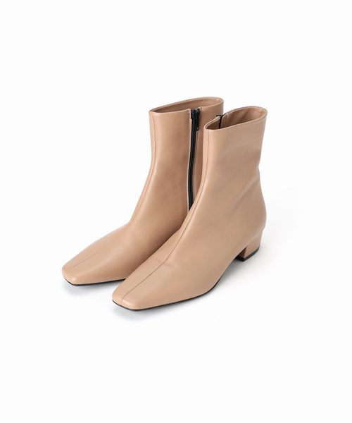 plage（プラージュ）の「FABIO RUSCONI / ファビオルスコーニ SHORT ブーツ（ブーツ・レディース・ベージュ/ブラック・37/36/35/38/39）」の11枚目の写真