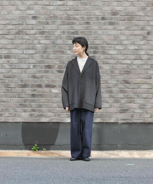 ウールテーラードショートコート（その他アウター）｜かぐれ（カグレ