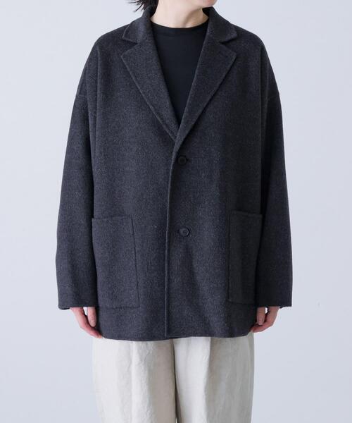 かぐれ（カグレ）の「ウールテーラードショートコート（その他