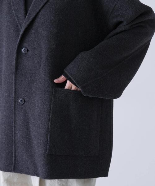 かぐれ（カグレ）の「ウールテーラードショートコート（その他アウター