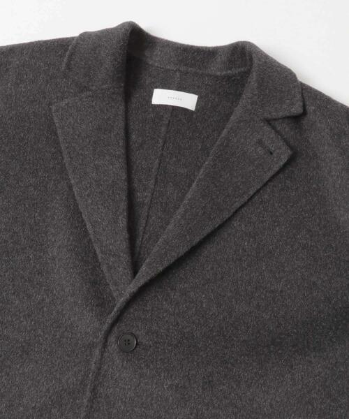 かぐれ（カグレ）の「ウールテーラードショートコート（その他アウター・レディース・チャコールグレー/ブラック/オートミール・FREE）」の19枚目の写真