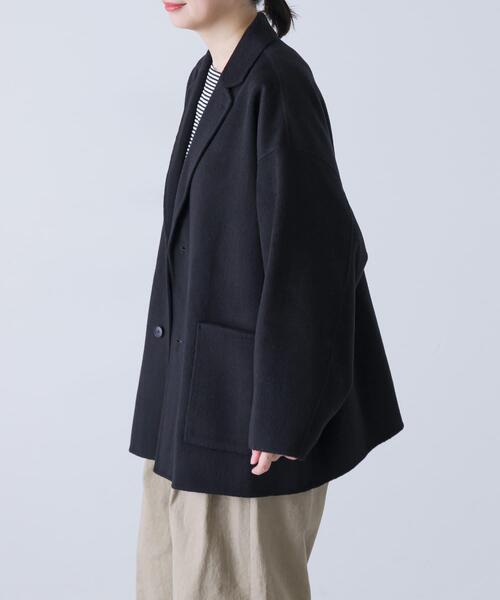 ウールテーラードショートコート（その他アウター）｜かぐれ（カグレ