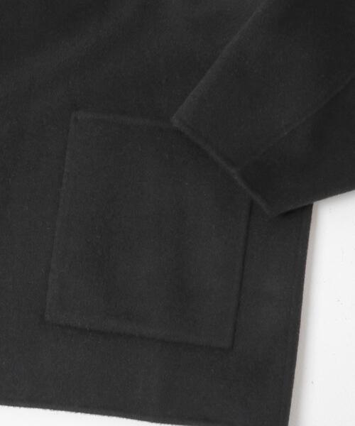 かぐれ（カグレ）の「ウールテーラードショートコート（その他アウター・レディース・チャコールグレー/ブラック/オートミール・FREE）」の10枚目の写真
