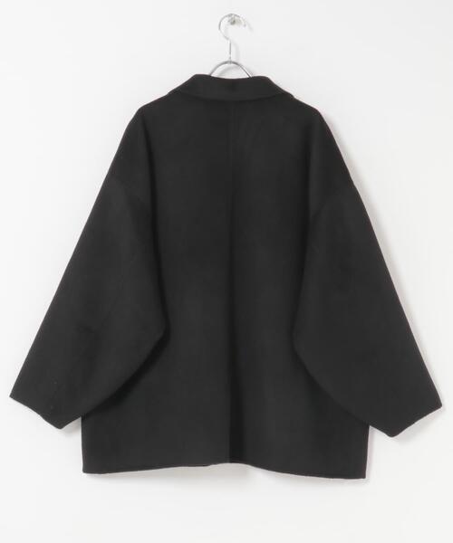 新品未使用 かぐれ ウールスタンドショートコート月末セール かぐれ