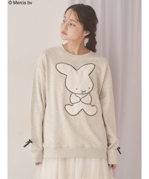 merry jenny（メリージェニー）の「もこもこナインチェスウェット（スウェット・レディース・ブラック/グレー・FREE）」の13枚目の写真