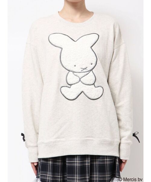 merry jenny（メリージェニー）の「もこもこナインチェスウェット（スウェット・レディース・ブラック/グレー・FREE）」の18枚目の写真