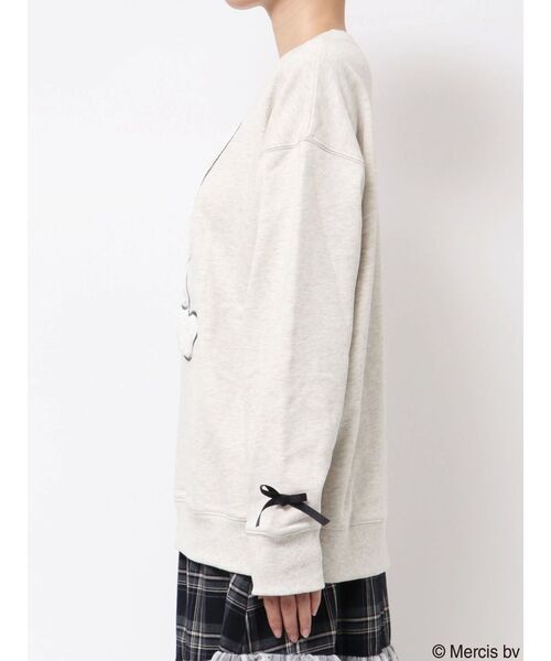 merry jenny（メリージェニー）の「もこもこナインチェスウェット（スウェット・レディース・ブラック/グレー・FREE）」の19枚目の写真