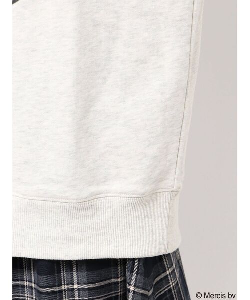 merry jenny（メリージェニー）の「もこもこナインチェスウェット（スウェット・レディース・ブラック/グレー・FREE）」の3枚目の写真