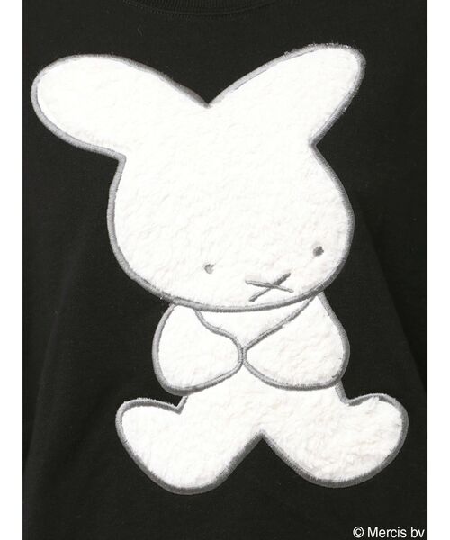 merry jenny（メリージェニー）の「もこもこナインチェスウェット（スウェット・レディース・ブラック/グレー・FREE）」の6枚目の写真