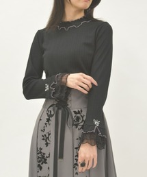 axes femme | ラメチュールメロープルオーバー(Tシャツ/カットソー)