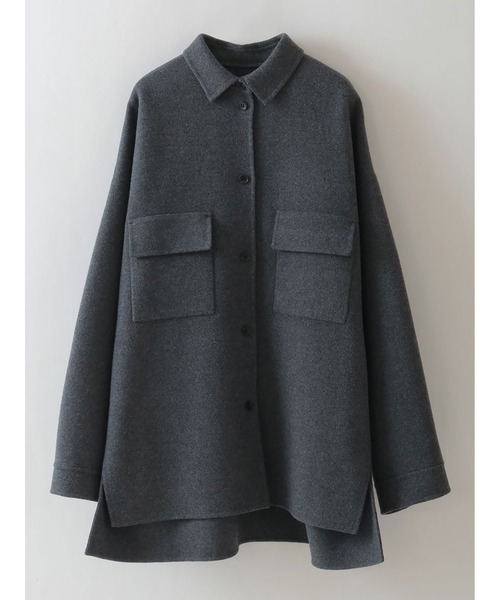 メルトンリバーシャツジャケット（ブルゾン）｜HER.（ハー）の