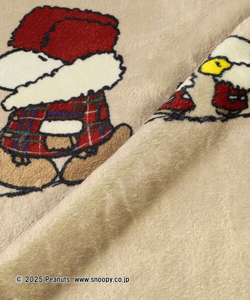 Afternoon Tea(アフタヌーンティー)の「リバーシブルブランケット/PEANUTS/Afternoon Tea Original Tartans(ブランケット・レディース・グリーン・ONE SIZE)」の7枚目の写真
