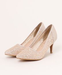 グリッターチュールパンプス TS3773
