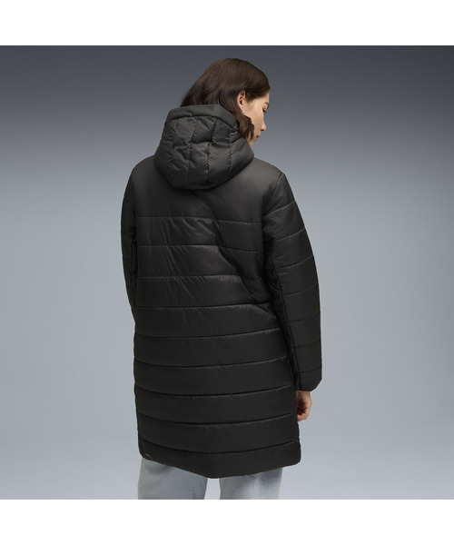 PUMA(プーマ)の「PUMA プーマ ウィメンズ ESS フーデッド パデッド ジャケット(ダウンジャケット/コート・レディース・ベージュ/ブラック・LARGE/MEDIUM/SMALL/X-LARGE)」の10枚目の写真