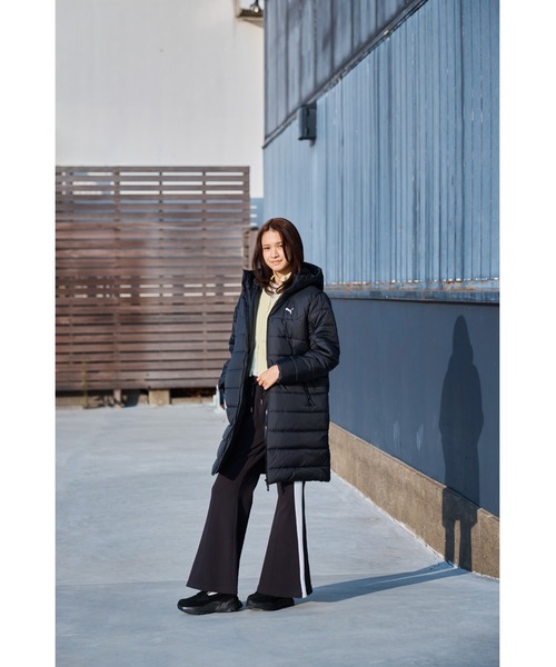 セール】PUMA プーマ ウィメンズ ESS フーデッド パデッド ジャケット