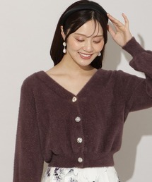 WILLSELECTION | アソートボタンラメフェザーカーディガン(カーディガン/ボレロ)